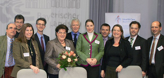 Bild Vorstand Health Care Bayern e.V. Dezember 2010